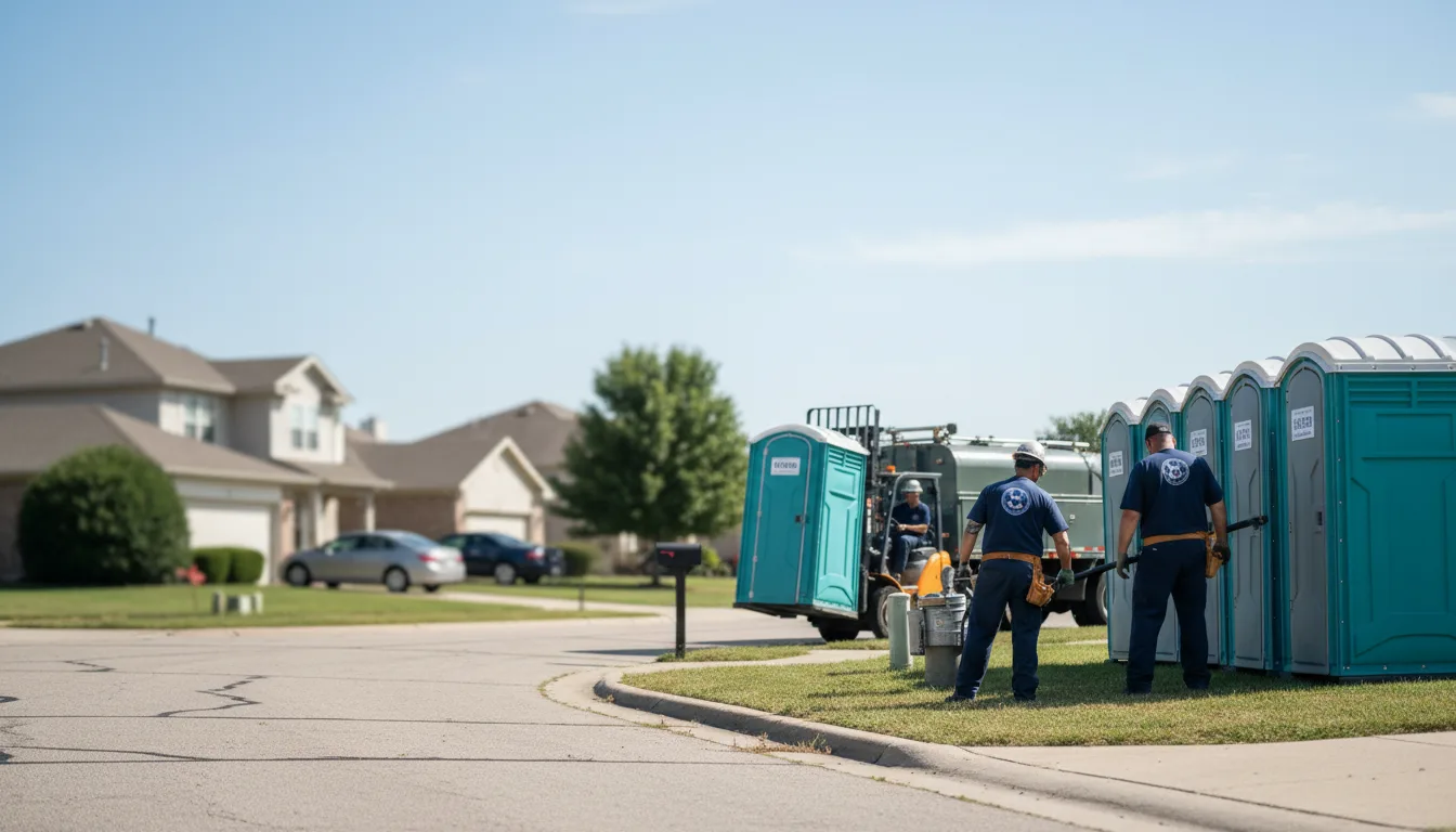 Porta Potty Rental in Zahl, ND near me